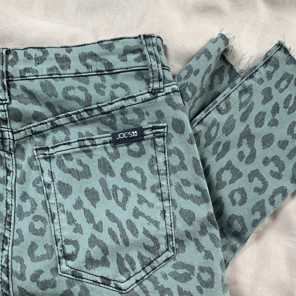 Joe’s High Rise Skinny Ankle Jeans Leopard print - Picture 7 of 8